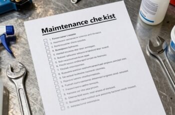Air Compressor Maintenance Checklist
