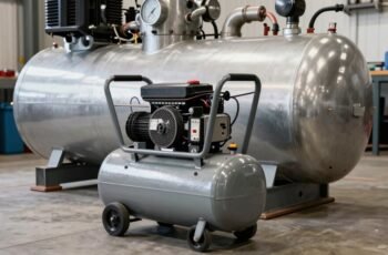 Portable Air Compressor Vs Stationary Compressor
