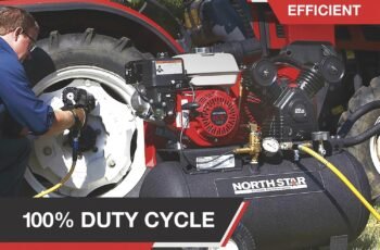 NorthStar Gas-Powered Air Compressor, 90 PSI, 13.7 CFM